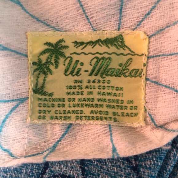 Vintage Vibrant Floral Hawaiian Maxi Dress - Picture 6 of 6